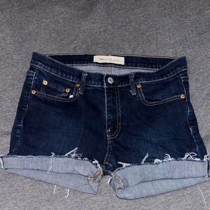 GAP Indigo Denim Cutoff Shorts